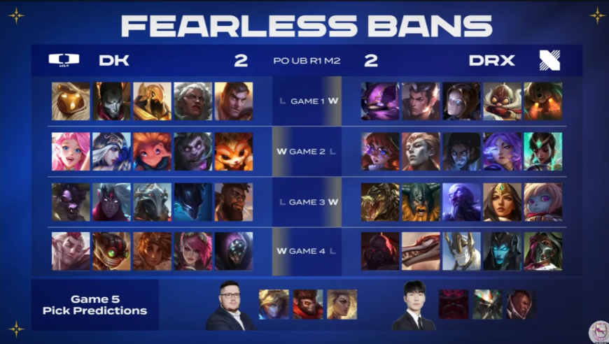 DK有惊无险击败DRX晋级胜者组！太强还是菜鸡互啄？