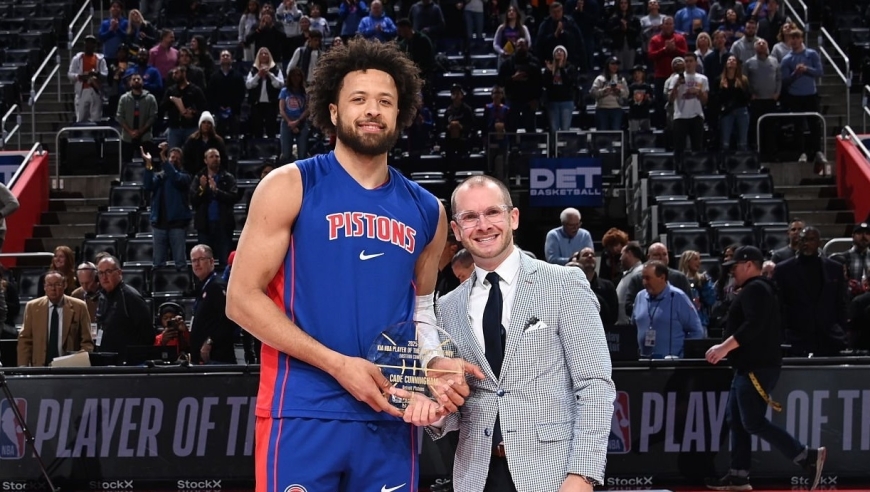 东部倒数第一变第一！活塞三少两年大蜕变：24岁超巨跃升MVP榜第四