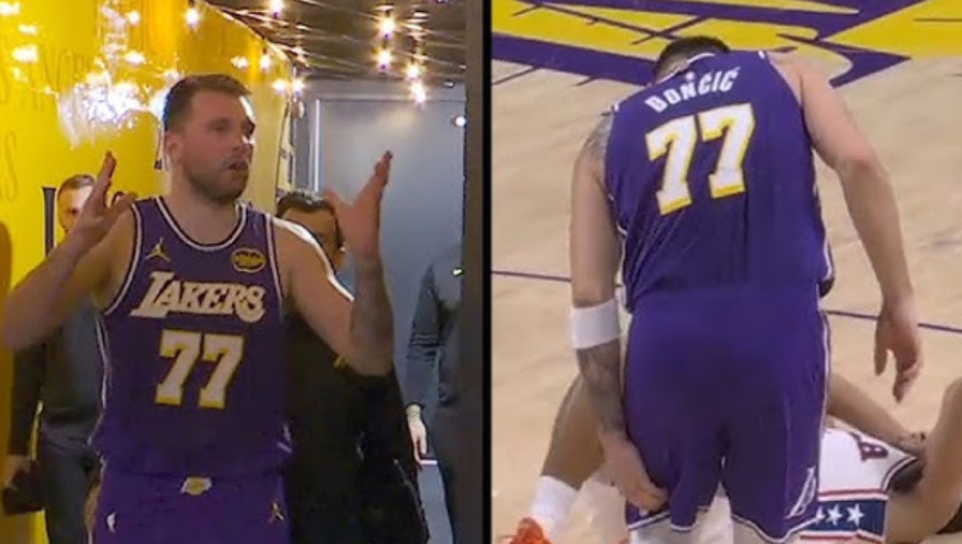 曝东契奇腿筋伤势并无大碍！明日大概率缺战勇士 专家预测歇1-2周