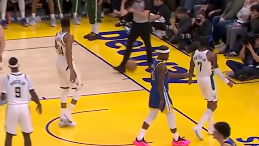 雄鹿vs勇士五佳球 字母哥攻城拔寨霍福德攻守兼备击破敌阵