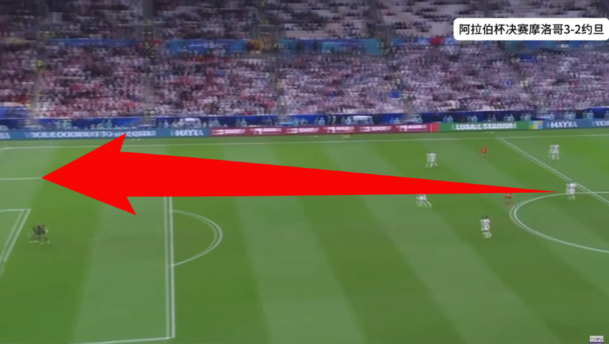 炸裂！超慢镜看阿拉伯杯决赛两神仙球：中圈吊射PK倒钩造逆转