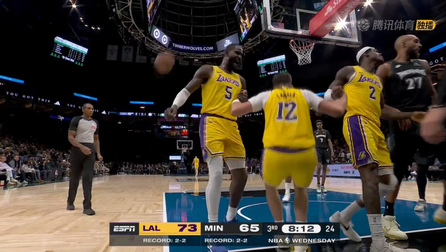 加盟湖人最强一战！拉拉维亚vs森林狼集锦：11中10狂砍27分