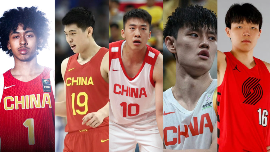 NBA16号秀杨瀚森+混血后卫领衔！三年后的中国男篮有多强？