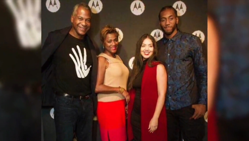 伦纳德和他老婆，就是NBA里最神秘的情侣