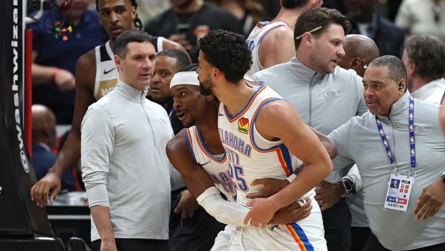 火爆冲突驱逐4人！亚历山大轰40+7再创新高 率雷霆豪取11连胜