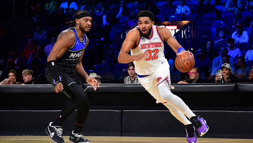 尼克斯魔术决胜时刻：魔术奇兵连进三分 布伦森携手唐斯收比赛