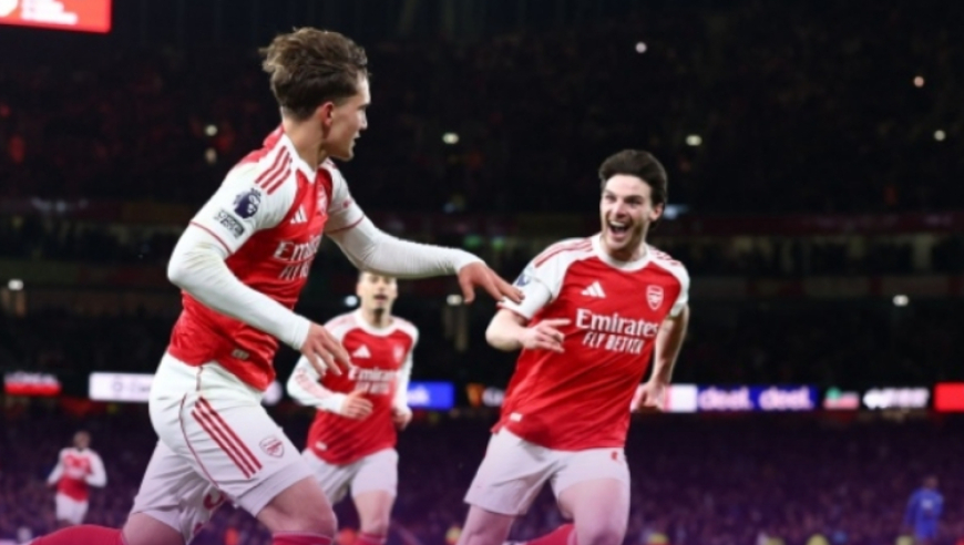 16岁道曼主导补时绝杀！阿森纳力取三分，阿尔特塔的冠军梦正在实现