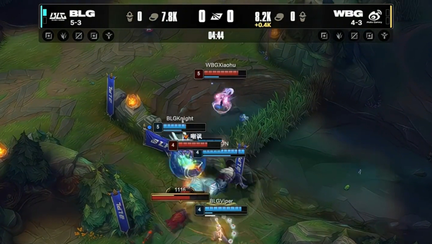 BLG战胜WBG，Jiejie小虎各送一把，Bin哥顶级节目效果