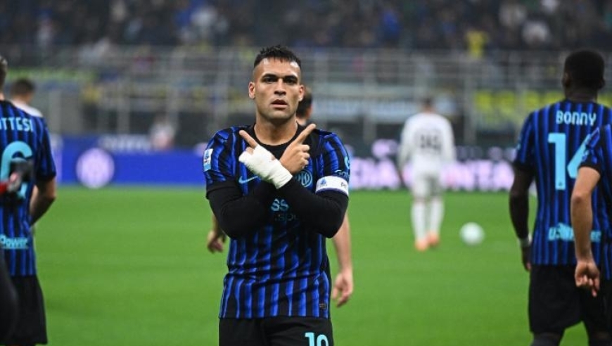 意甲领头羊易主！劳塔罗破球荒比肩队史三大传奇，国米2-0拉齐奥