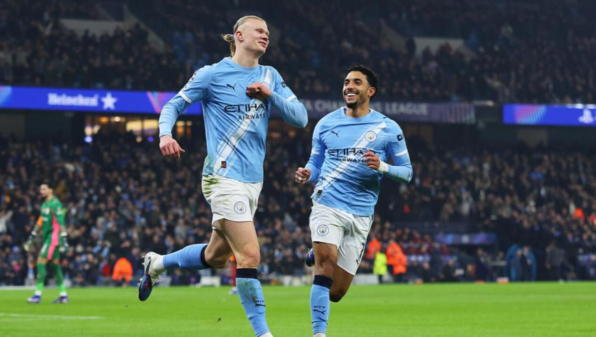 欧冠-排名第8惊险晋级！曼城2-0加拉塔萨雷，哈兰德破门，多库2助攻