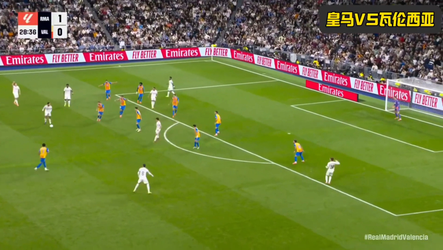 姆巴佩梅开二度，贝林厄姆锁定胜局，皇马4-0瓦伦西亚