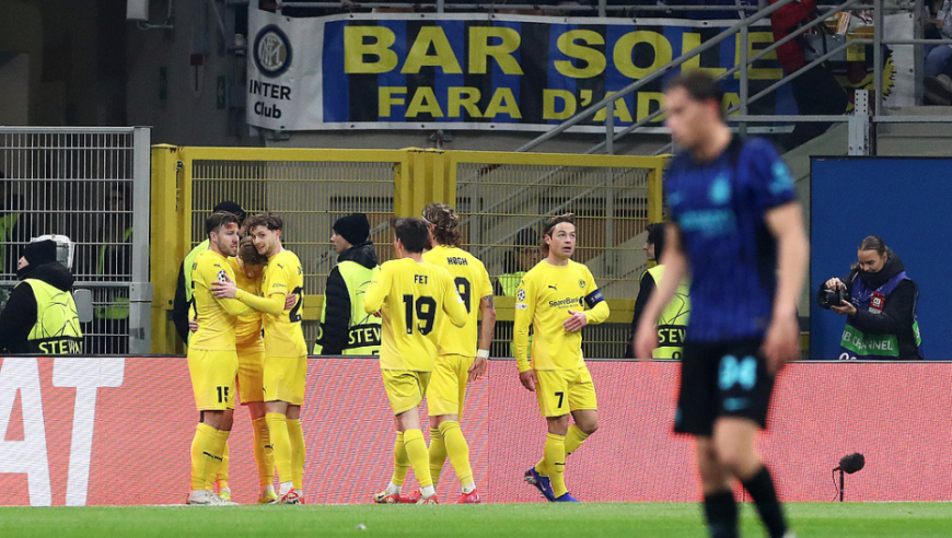 欧冠综述：国米出局+遭挪超黑马双杀！马竞药厂过关，英超6队进16强