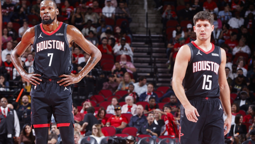 杜兰特30+5创历史第一，火箭队9战8胜！休城喜迎4大蜕变剑指冠军