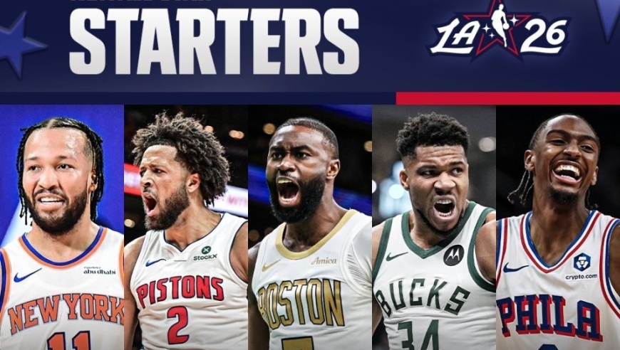 全明星首发名单官宣：字母哥约基奇领衔东西部 詹姆斯杜兰特同时落选