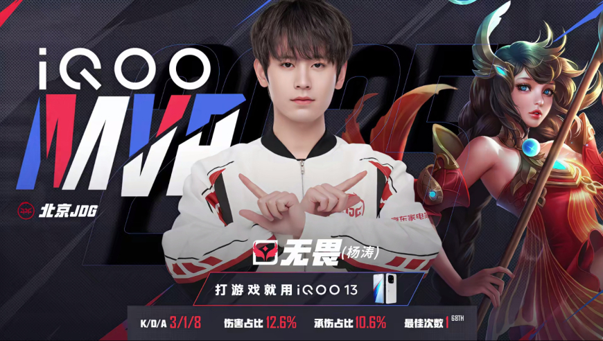 赢了，JDG终于赢了！无畏拿到KPL夏季赛首个MVP，JDG大胜A组第一名！
