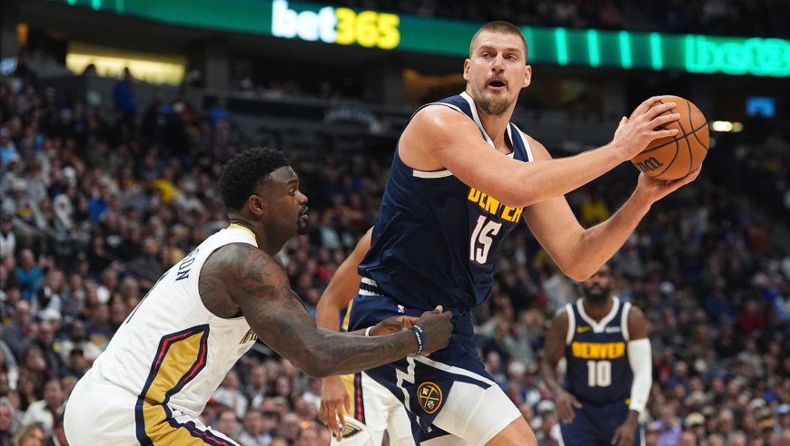 开季连续四场三双！约基奇21+12+10集锦：三节打卡罕送暴扣