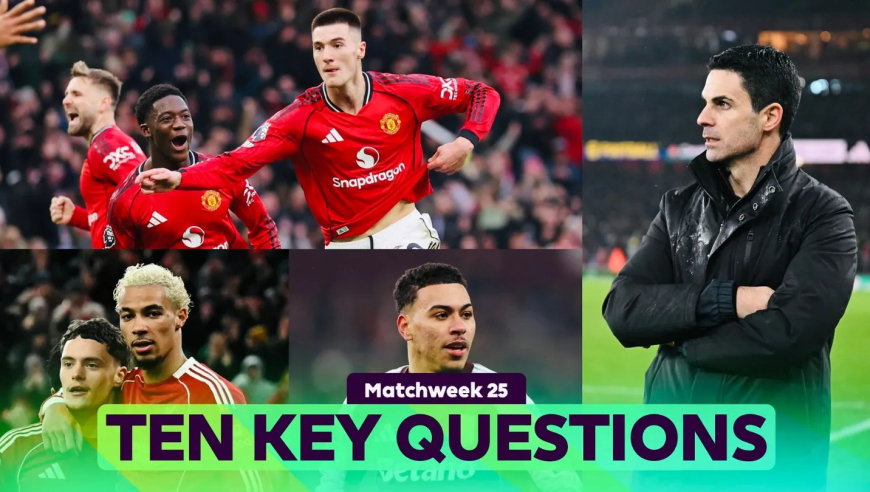 英超第25轮前瞻丨一个周末，可能决定英超冠军与降级命运