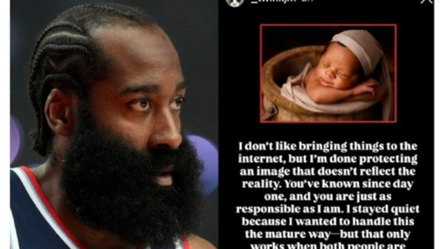 喜当爹！一女子指控哈登始乱终弃不养儿子，她和双胞胎姐妹同期怀孕生子