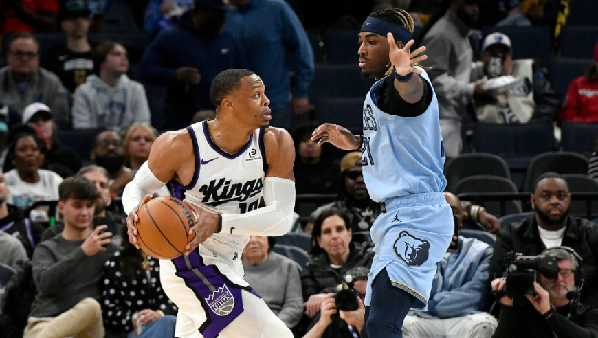 国王威少vs灰熊25分7助攻集锦：决胜时刻连拿5分+两送助攻杀死比赛