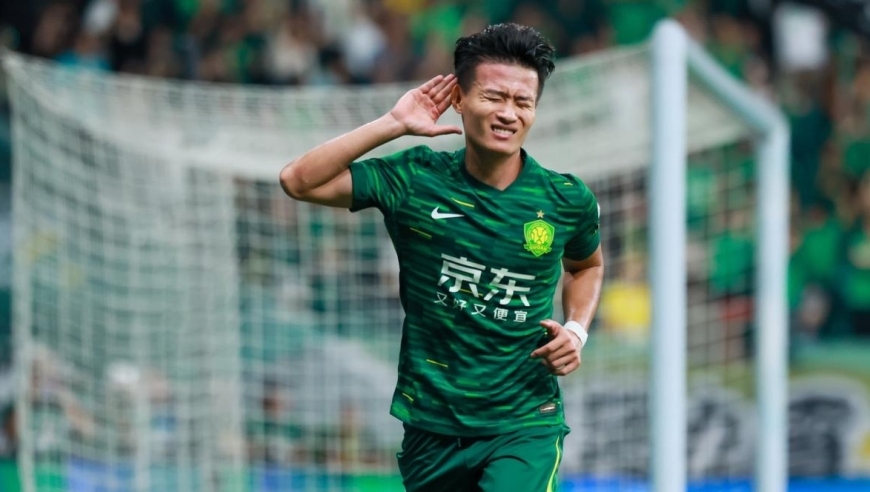 2场轰11球！速看国安4-0三镇升中超第二：林良铭传射张玉宁建功