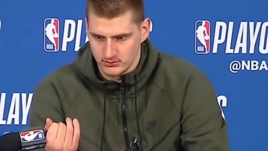 体坛记忆｜NBA球星也有逗比一面，究竟是发生了什么事，让约基奇惊出名场面？
