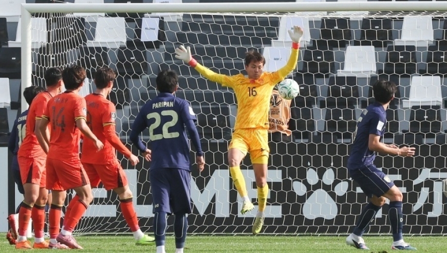 U23国足创奇迹！单届4场0失球，首次零封乌兹别克斯坦，李昊8神扑