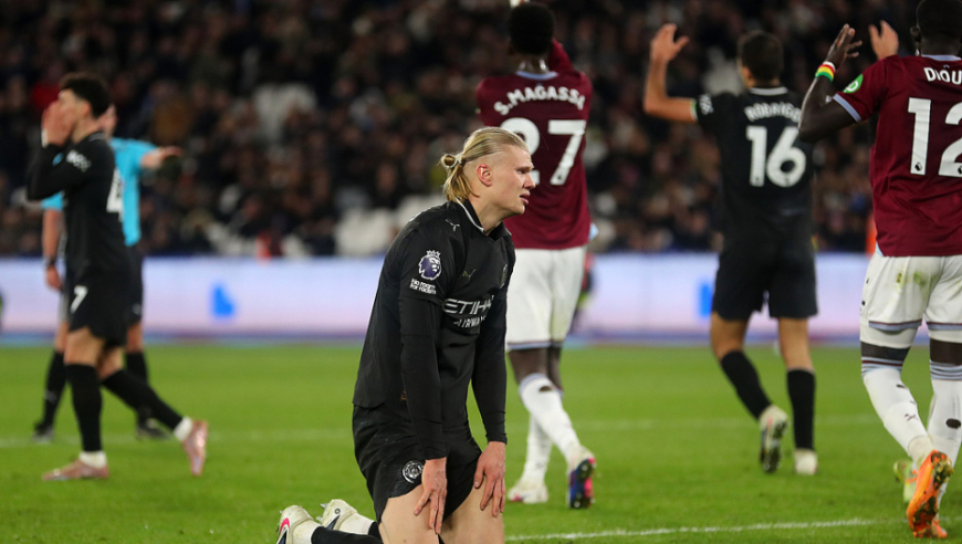 曼城崩盘！近4场仅1胜+被2支保级队逼平，落后9分：英超夺冠概率剩2%