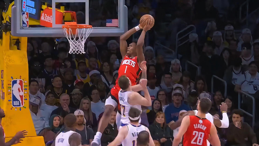 26日NBA官方十佳球：阿门汤普森炸裂空接 爱德华兹超难绝平三分