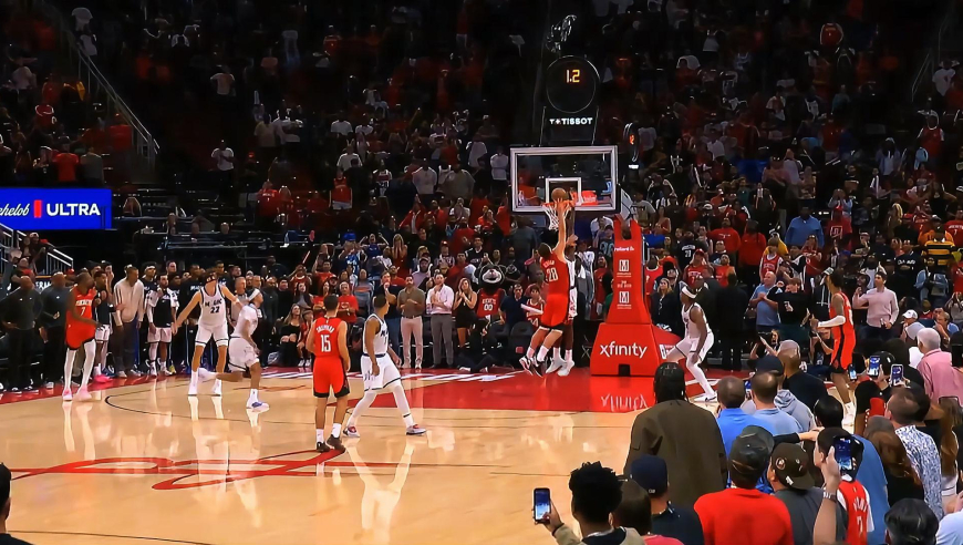 17日NBA十佳球：火箭申京极限勾手绝平 爵士乔治双加时三分绝杀