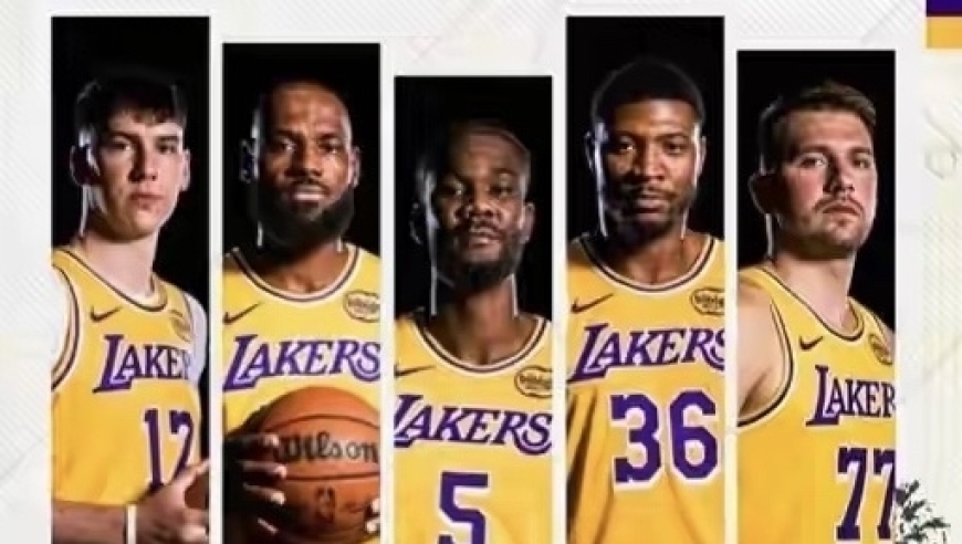 活久见！湖人首发刷爆NBA79年绝无仅有的纪录，真被你们做到了！