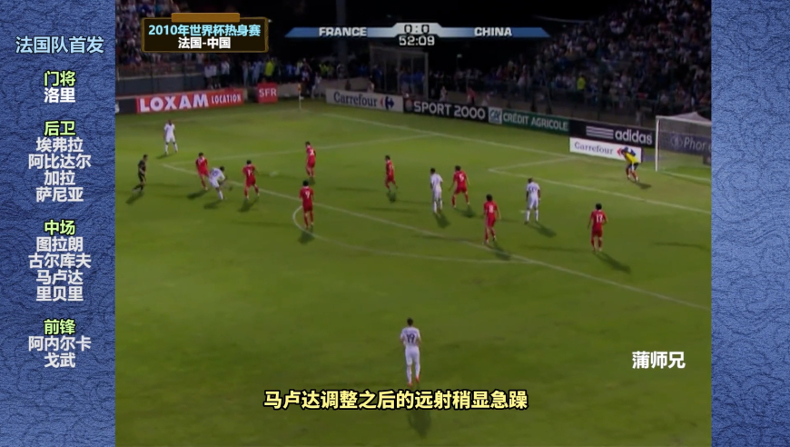 体坛记忆 | 回顾中国男足1-0法国，面对曼联和阿森纳的后卫，郜林依然能够护住皮球