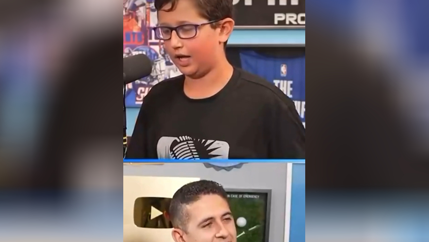 夸张！一小球迷竟能在42秒以内说出NBA所有拿过FMVP的人名