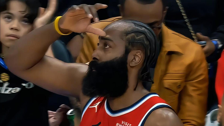 快船奇才生死时刻：奇才乔治错失三分绝杀 哈登两罚+两罚终结悬念