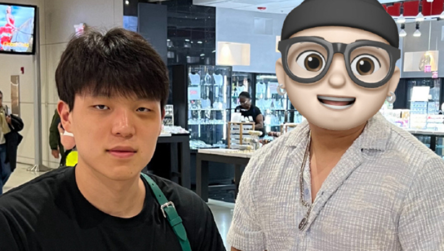 强度不小！杨瀚森训练中被肘到眼睛 已转战迈阿密进行又一轮特训