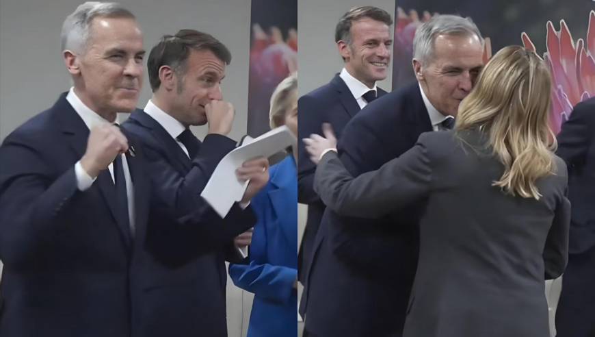 梅洛尼在G20峰会左右逢源，卡尼见到她高兴地上蹿下跳手舞足蹈