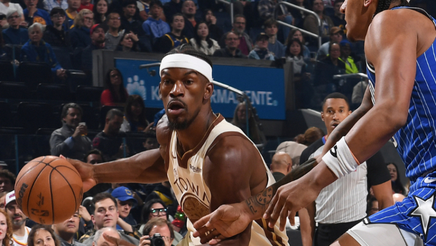 勇士巴特勒vs魔术21分全过程：9投7中+单挑班凯罗太强硬太高效