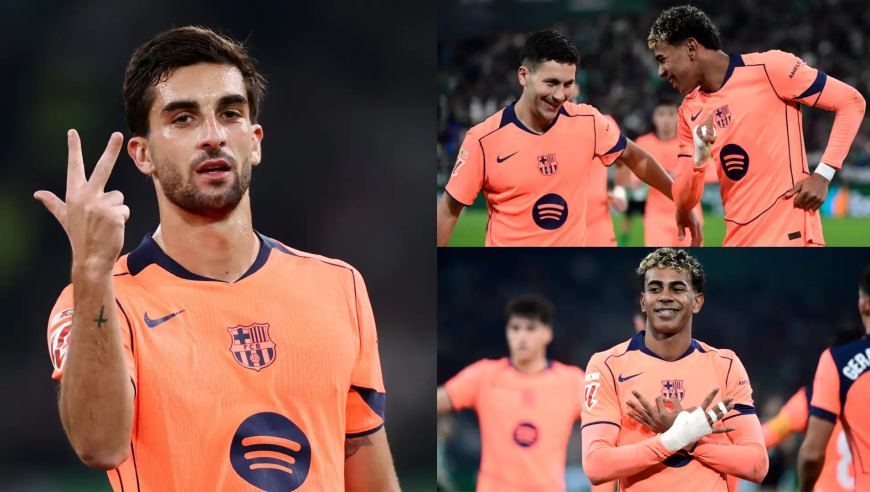 巴萨前锋们极致快乐！亚马尔射门无力费兰丢空门，拉师傅丢大单刀