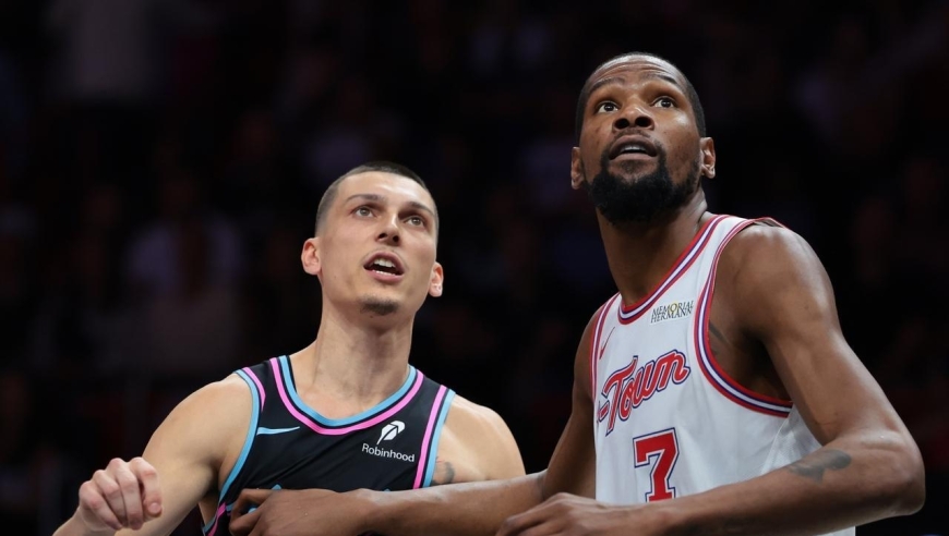 105-115！火箭不敌热火，杜兰特空砍32+6+8，申京14中6，阿德巴约24+11