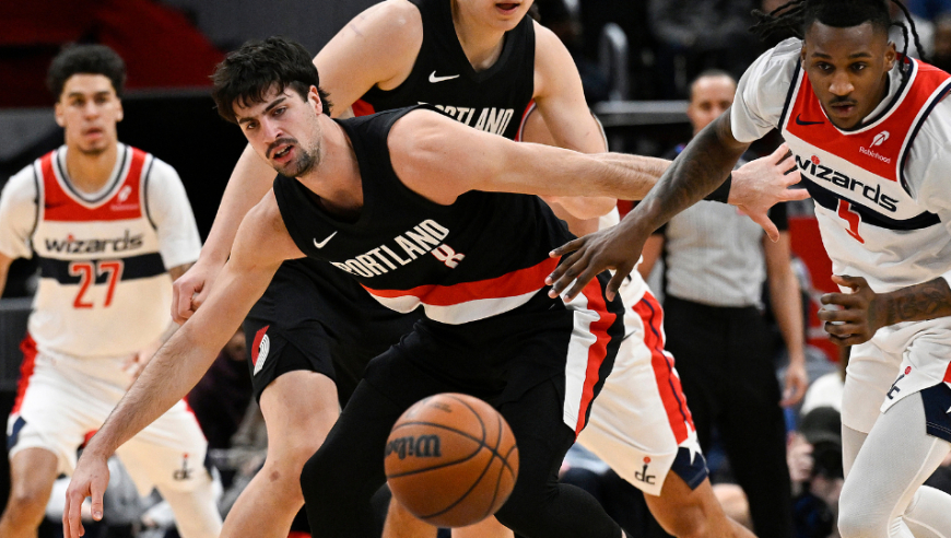 开拓者奇才生死时刻：奇才乔治两罚一中 夏普两次错失关键球惜败