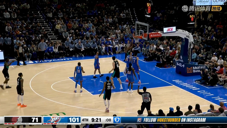 生涯总得分超越周琦！杨瀚森丝滑转身打哈滕一个2+1太帅