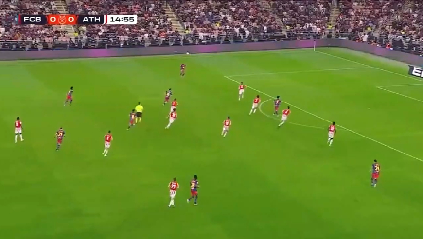 踢疯了！慢镜还原巴萨5-0狂胜毕巴晋级决赛全过程，亚马尔疯狂欢呼