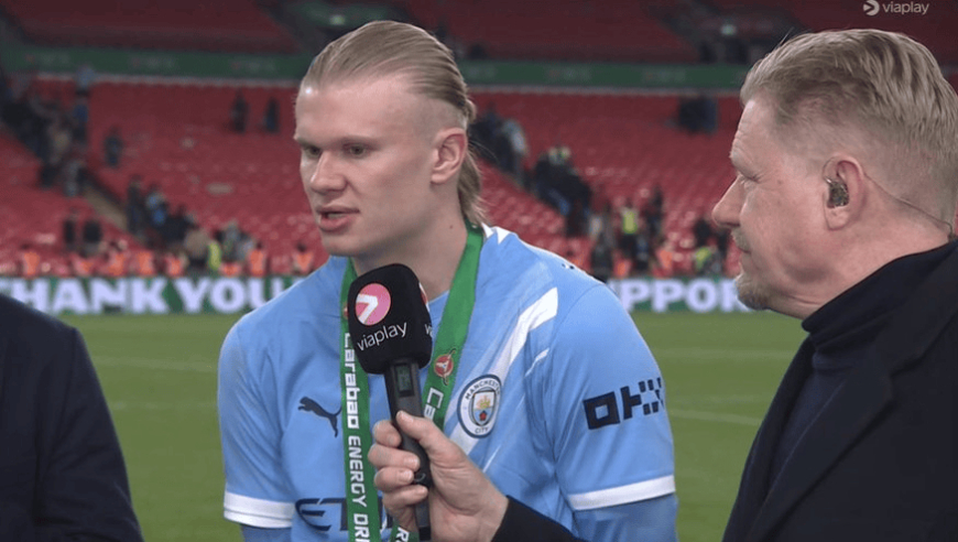 哈兰德：对皇马前20分钟+踢阿森纳下半场，看到了曼城有多强