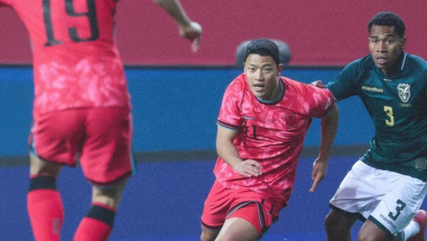 热身赛：韩国2-0玻利维亚 孙兴慜任意球世界波 马宁掏4黄+拉架