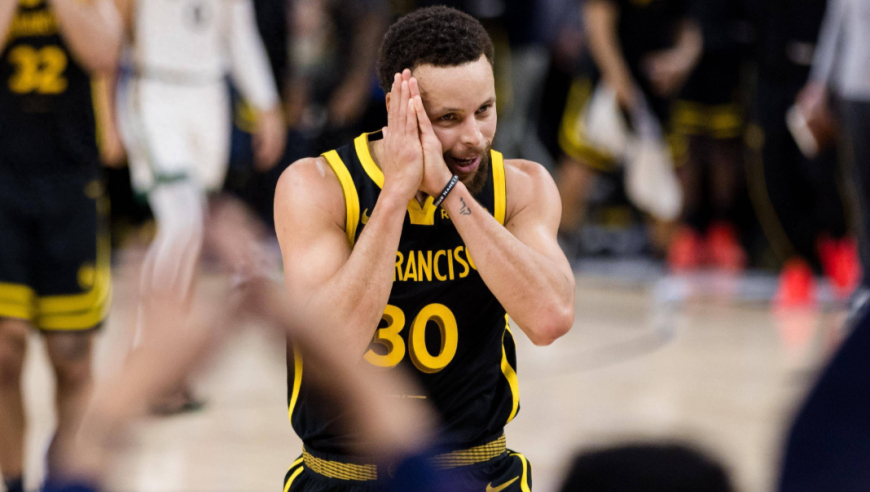 NBA名场面：2022年库里末节90秒连轰7分助勇士淘汰掘金约基奇