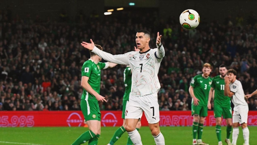 0:2！C罗染红 提前告别世预赛 葡萄牙爆冷 输球仍占据小组第一