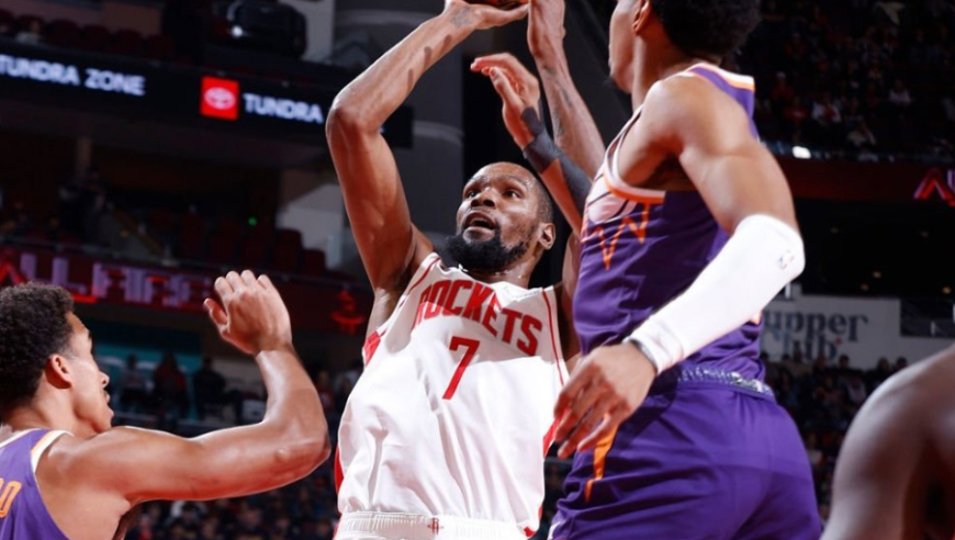 杜兰特迎里程碑，阿门轰31分，火箭升西部第二！一战看清四个事实