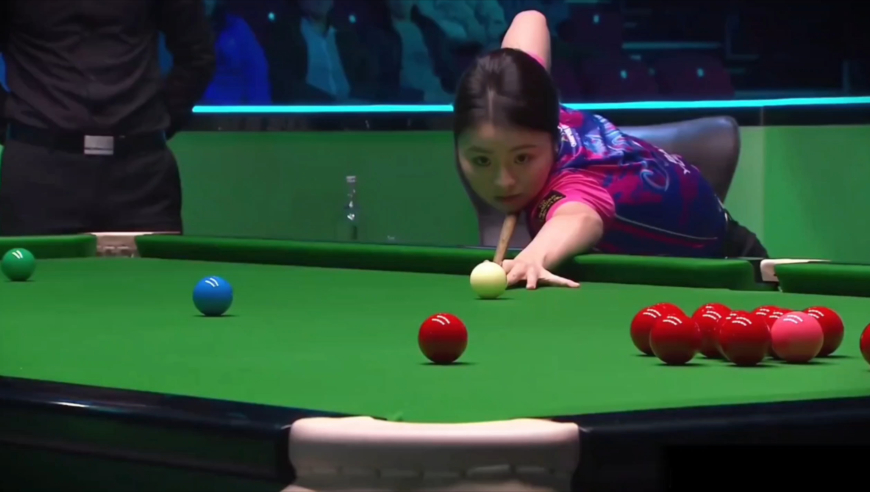 体坛记忆｜白雨露冠中冠暴打世界第一，豪取开门红震动斯诺克界