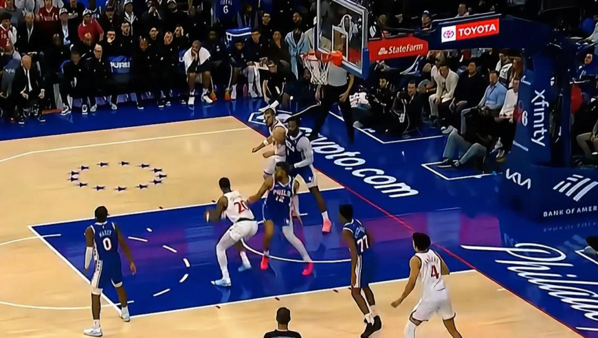 决胜时刻大对轰！快船76人末节40秒时间对轰11分 科林斯真拼了