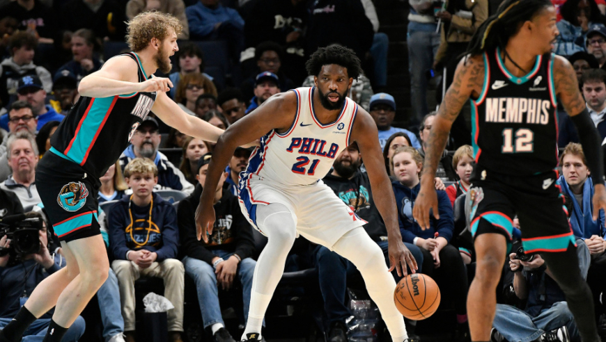 探花准绝杀76人加时险胜灰熊 费城三核93分莫兰特40分赛季新高