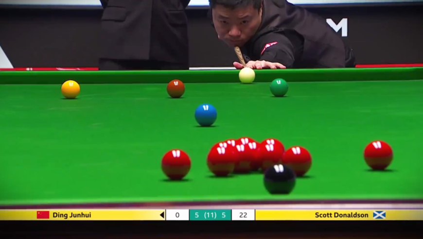 体坛记忆｜变态准度横扫英锦赛，丁俊晖破百绝杀唐纳森